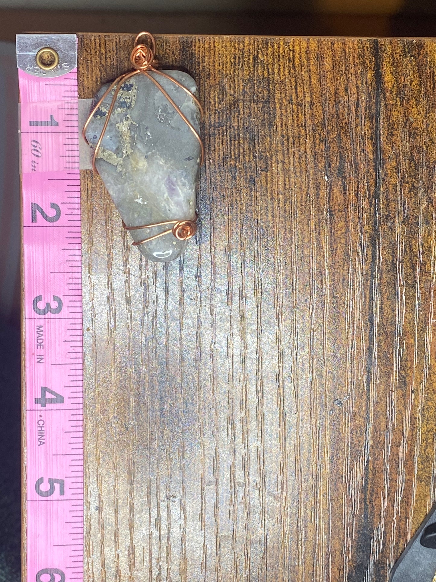 Quartz Wedge Pendant