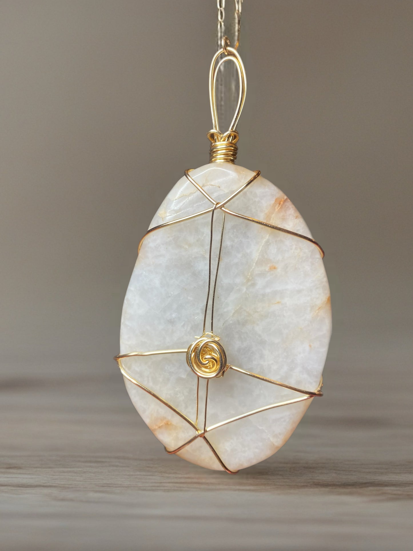 Rutilated Quartz Pendant