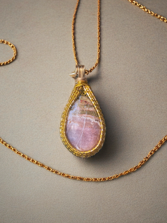 Serpentine Rose Quartz