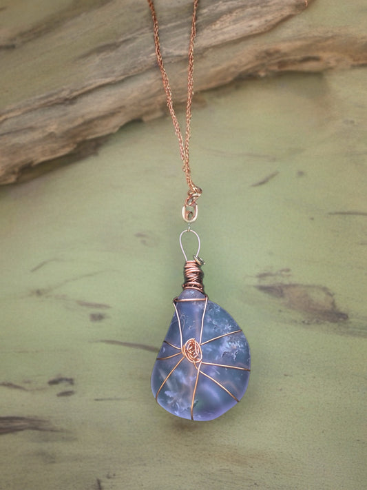 Amethyst heart Pendant
