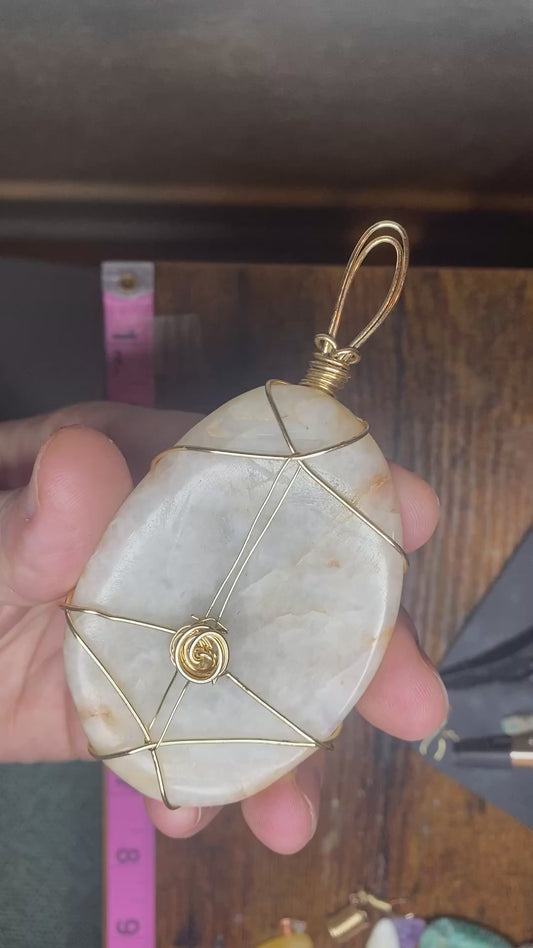 Rutilated Quartz Pendant