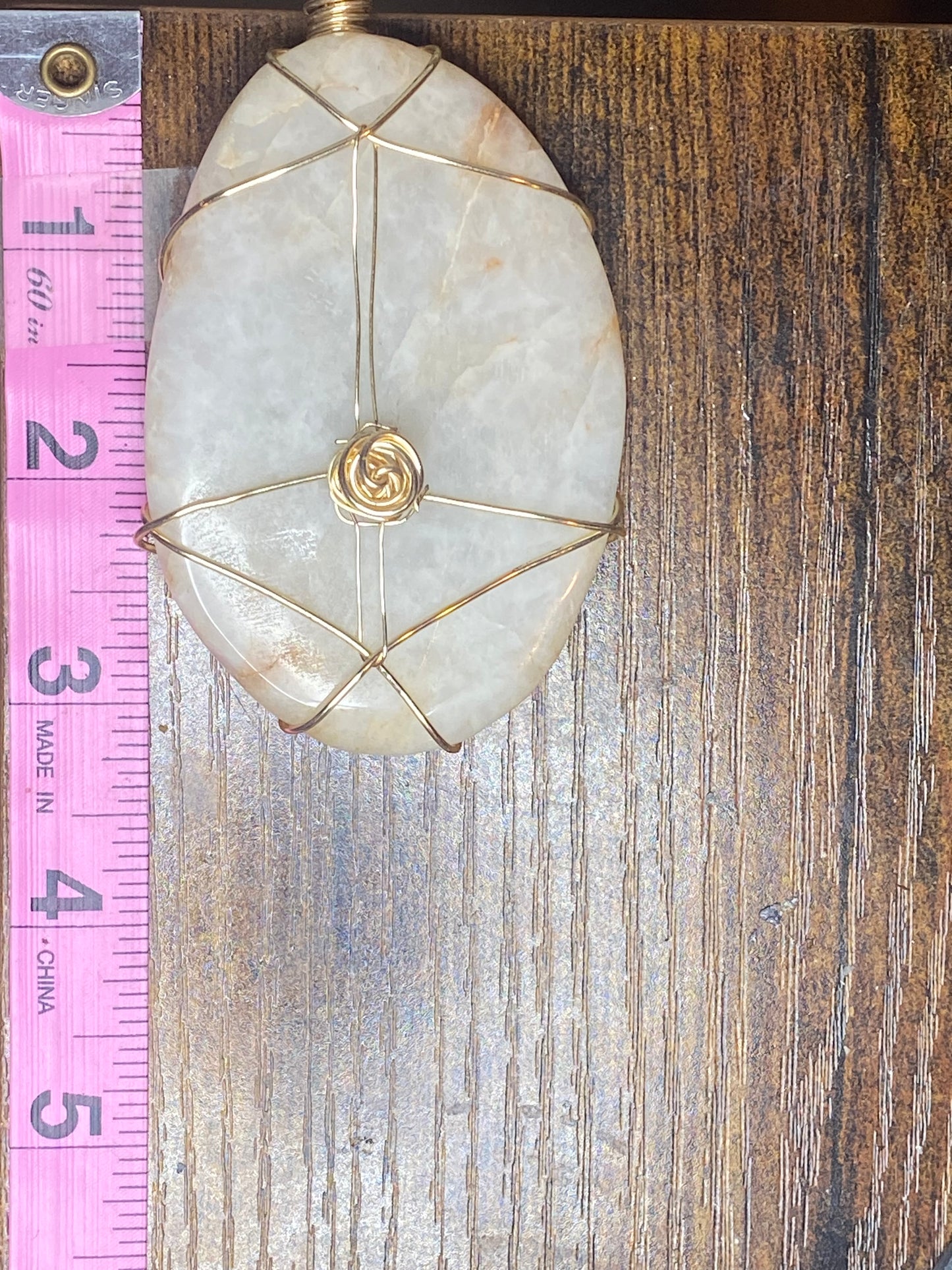 Rutilated Quartz Pendant