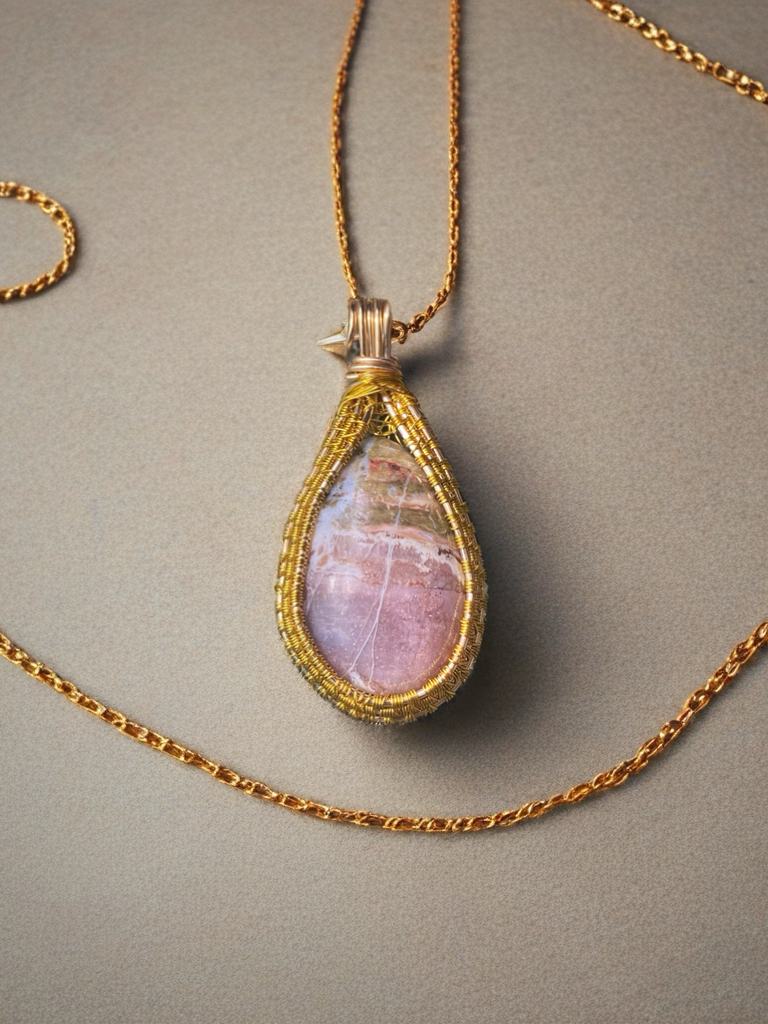 Serpentine Rose Quartz