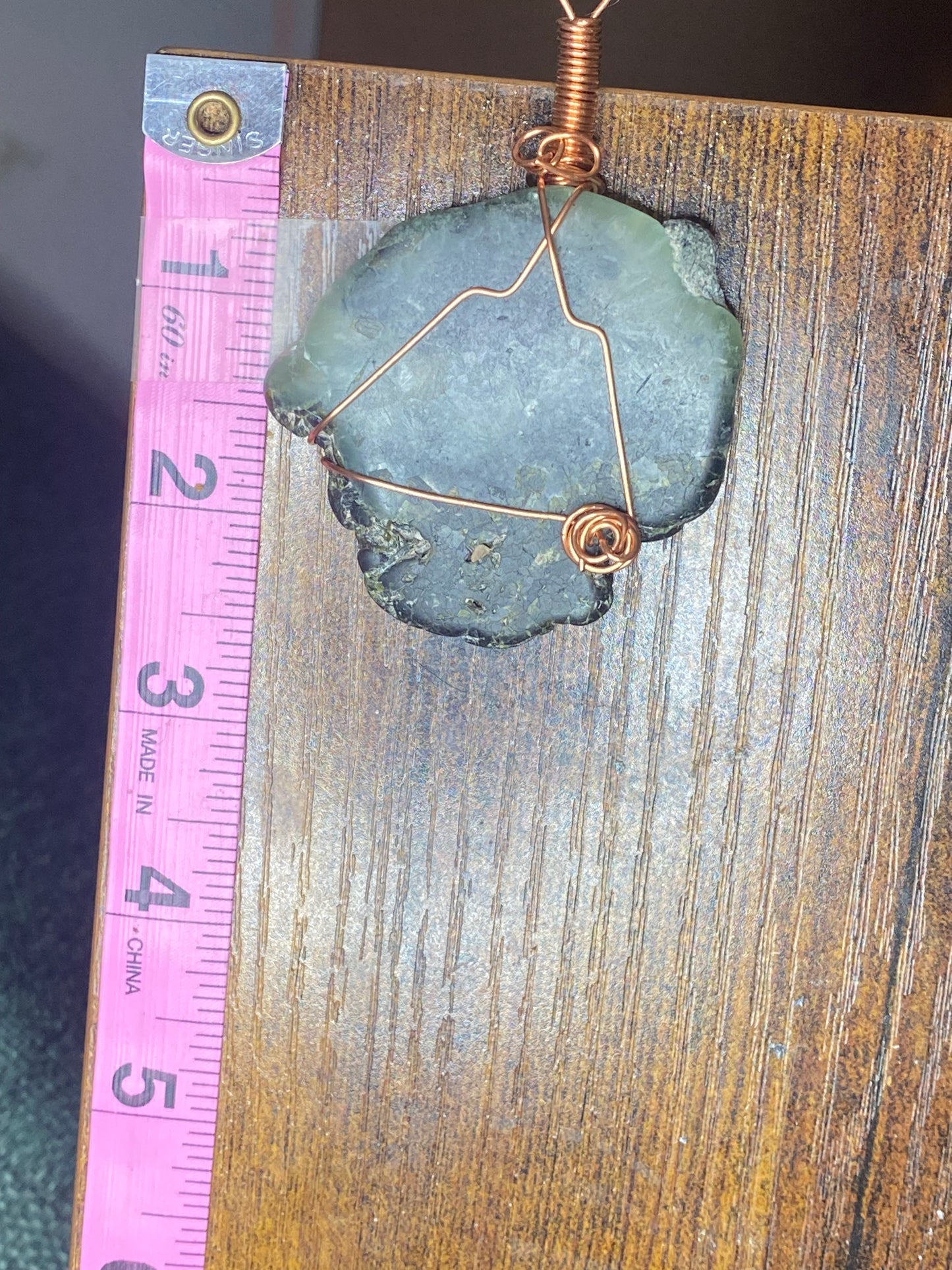 Polished Garden Quartz Pendant