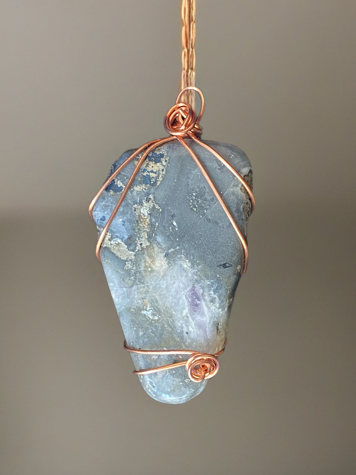 Quartz Wedge Pendant
