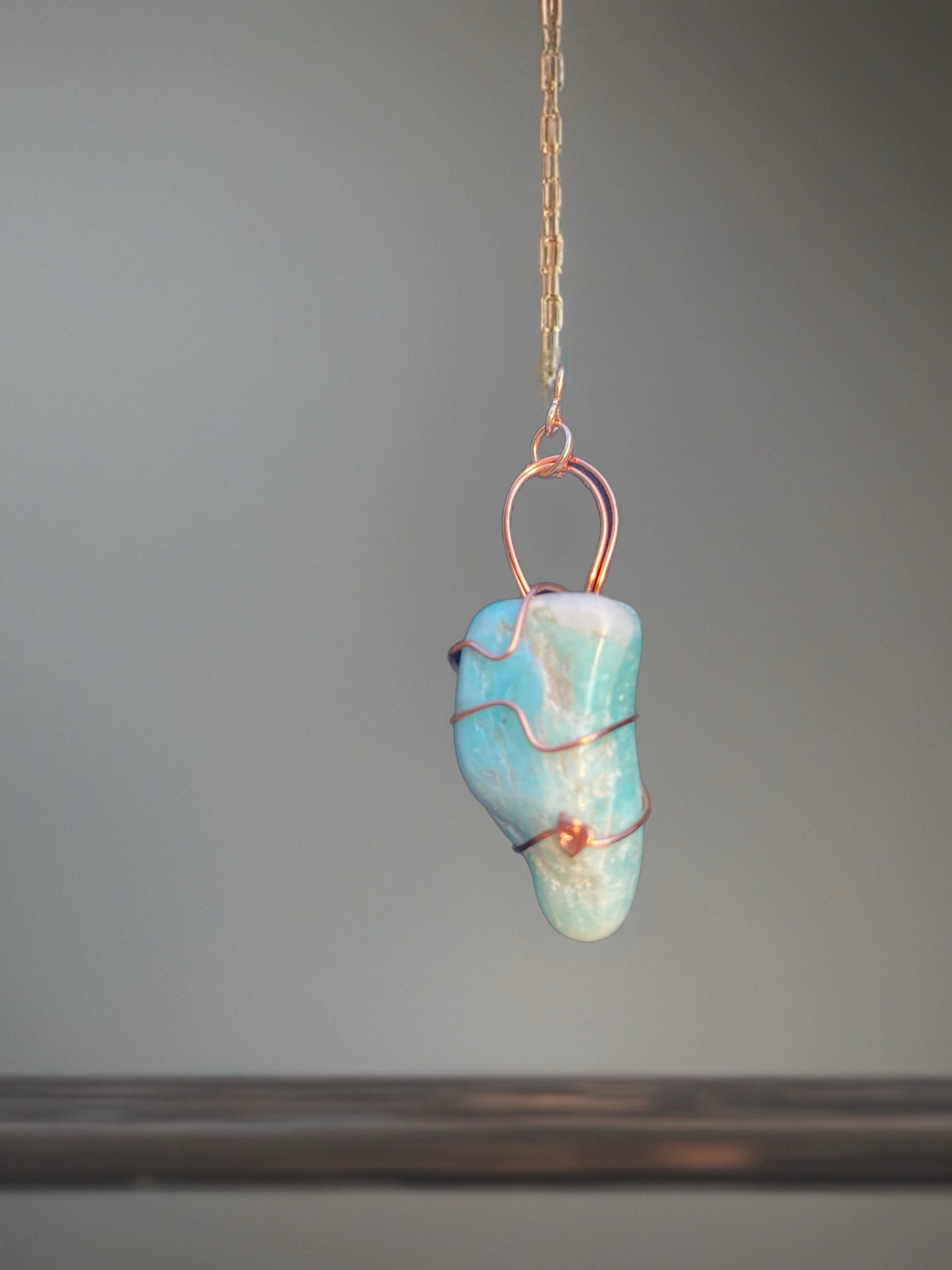 Amazonite Pendant 2